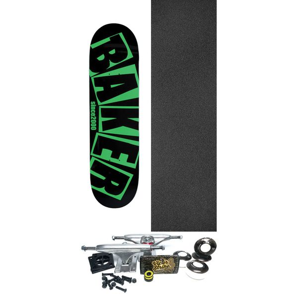 Baker Skateboards Tyson Peterson Arch Slime Skateboard Deck - 8.475" x 31.875" - Complete Skateboard Bundle